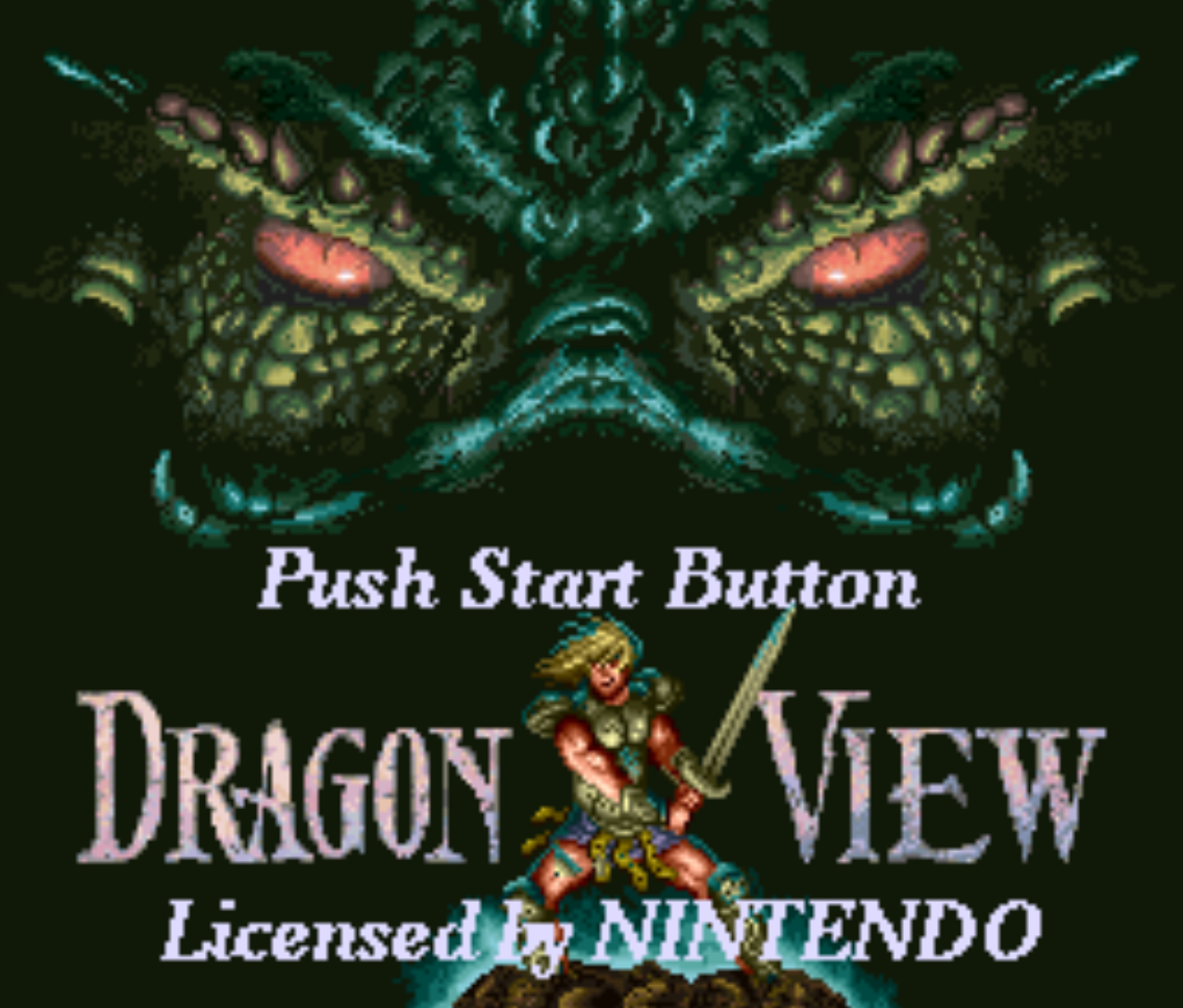Dragon View Title Screen